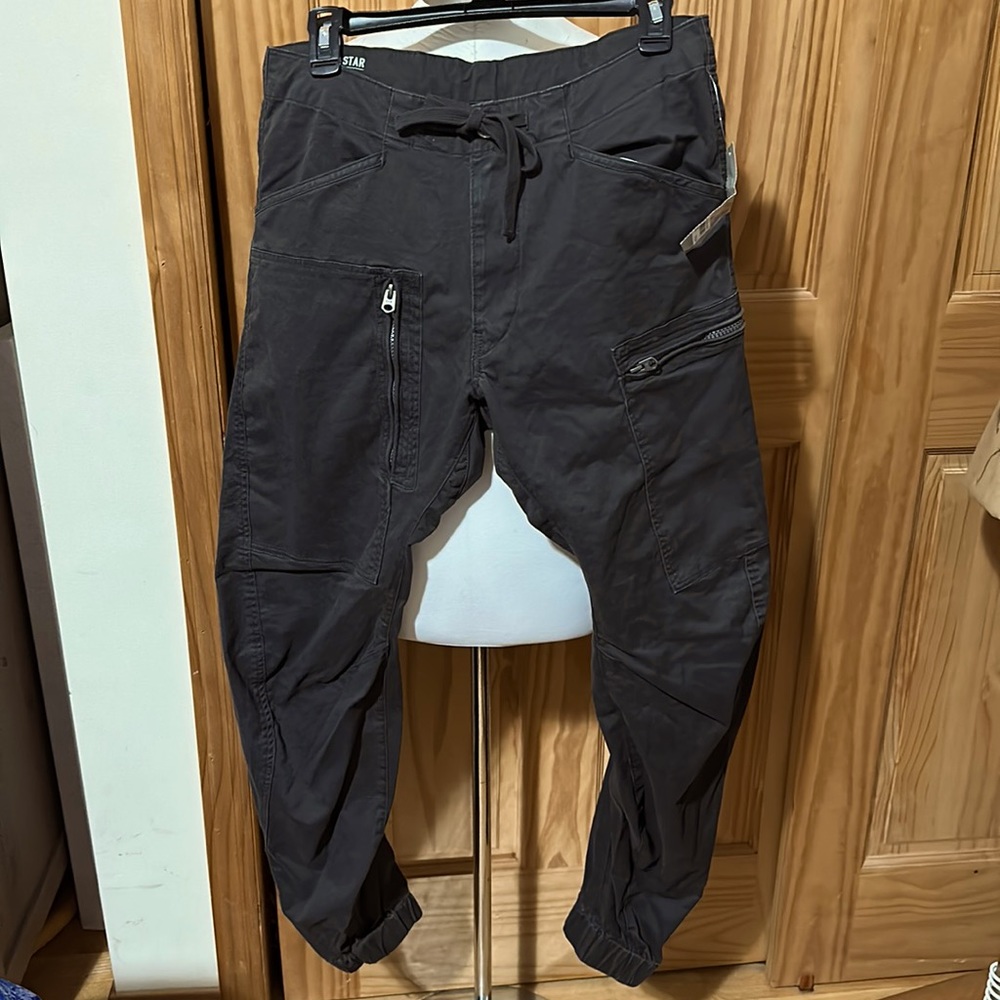 G-STAR TAPERED RAGLAN  MENS CARGO PANT W30 L32 NWT